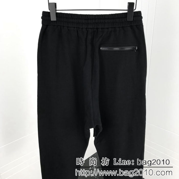 BALENCIAGA巴黎世家 18ss秋冬新款 純棉印花衛褲  ydi1046